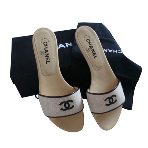 mule chanel femme|Chanel mules tweed.